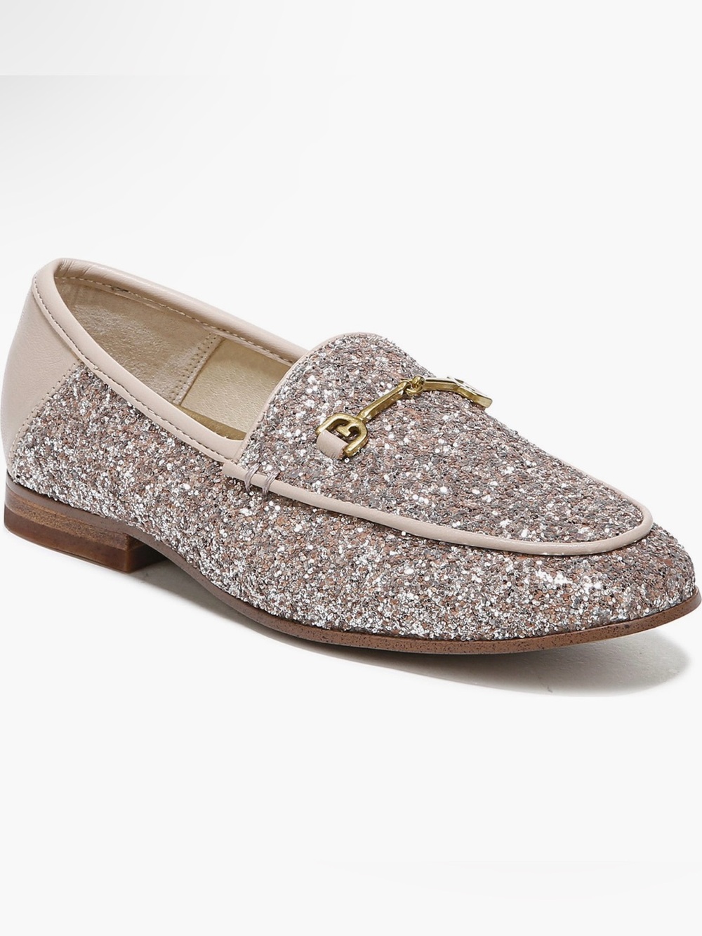 Sam Edelman Loraine Glitter Loader Rose Gold